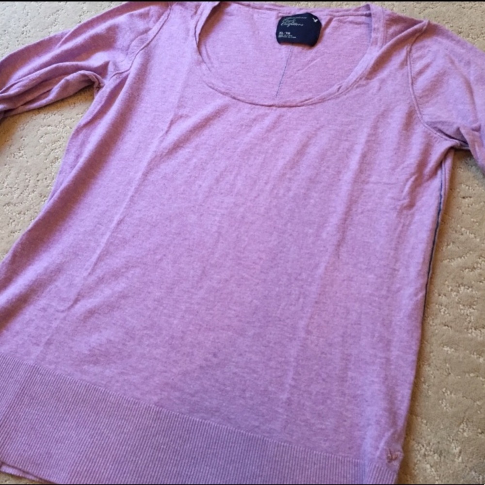 American Eagle Outfiters Lilac Sweater - Picture 8 of 8